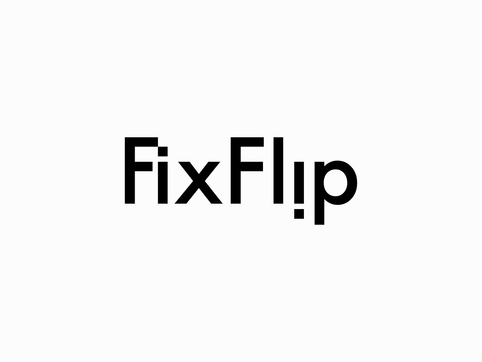 FixFlip - Logo Design by Saifuzzaman Sohail on Dribbble