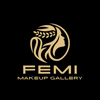 FEMI makeup gallery - logo design abstract logo animation app logo branding gradient logo graphic design illustration logo logo design logo designer logo icon minimal logo minimalist logo modern logo symbol typography websitelogo