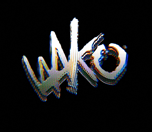 Wako Animated Logo albumcover branding design digitalmotorsrecords graphic design illustration logo wako