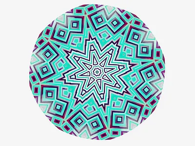 Symmetry 3d animation blender illustration