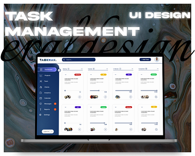 Task Management Web App UI Design app appdesign branding design figma graphic design photoshop task task management ui ui ux ui ux design uidesign uiux uiux design uiuxdesign user interface web app website website design