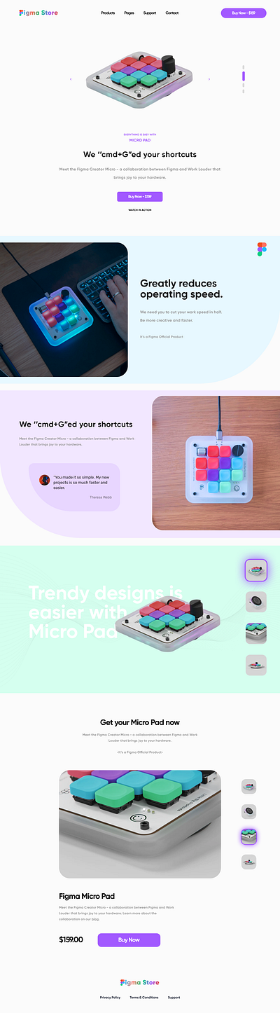 Product Page / Landing Page Website Design | UI | x Figma adobe app app design branding figma landing page photoshop product product page ui ui ux design uiux user experience user interface ux web design website website design