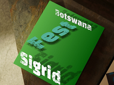 Botswana S design graphic design typography