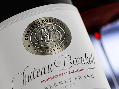 Chateau Bozukoff best wine label jordan jelev strategic branding the labelmaker wine branding wine label design wine packaging