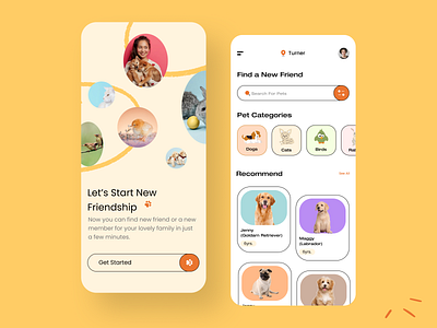 Pet adoption app e commerce ios minimal app minimal app design pet adoption pet adoption app pet app pet ui
