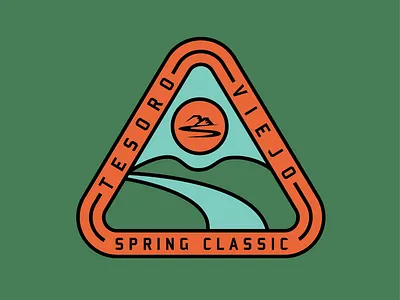 Tesoro Viejo Half Marathon Medal Design badge half marathon logo marathon medal medal design retro running sports sports design tesoro viejo