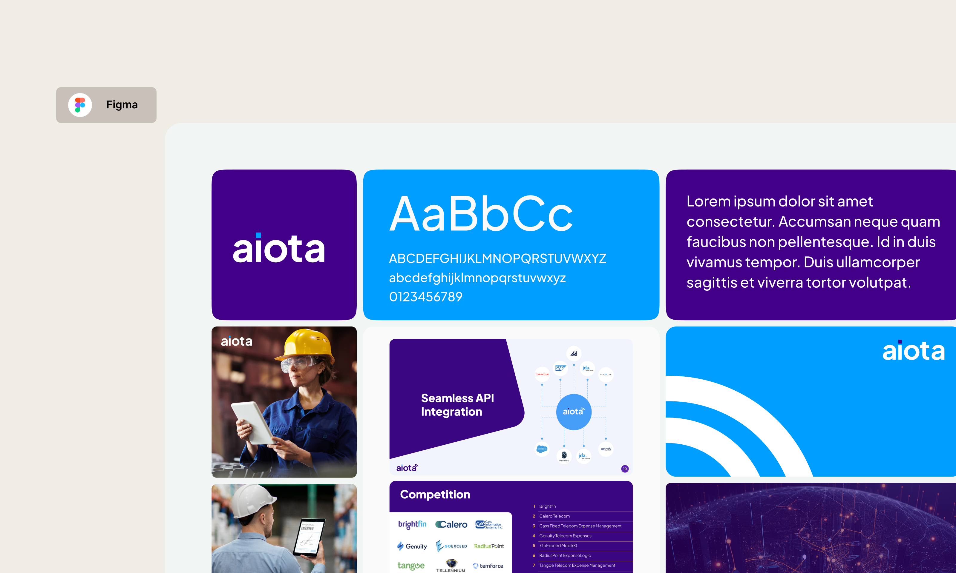 aiota Identity Design brand guidelines logo design saas identity design