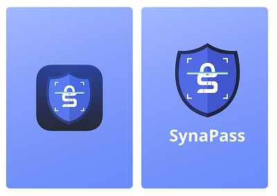 User-Friendly App Locker Branding: SynaPass adobe illustrator app locker branding figma graphic design logo design presentation design