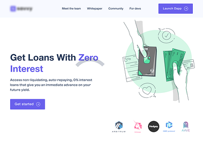 Redesign of a Lending and borrowing web3 project