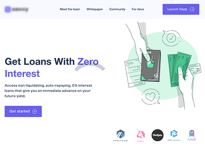 Redesign of a Lending and borrowing web3 project