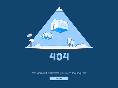 404 page illustration 404 page blue error error page flat illustration interface ui ux design ux illustration