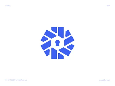 Lockdeo - Security logo Icon app icon brand logo branding design graphic design icon lock logo logo desgin logo mark security logo unused logo visual logo