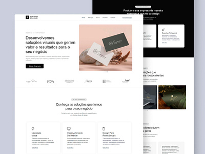 North Design & Estratégia Website agency design agency desktop graphic design ui