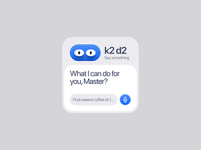 AI assistant iOS widget design 🤖 ai ai assistant application assistant bot clean clean ui design graphic design illustration ios widget light theme minimal minimalistic mobile ui ux widget widget ui widgets