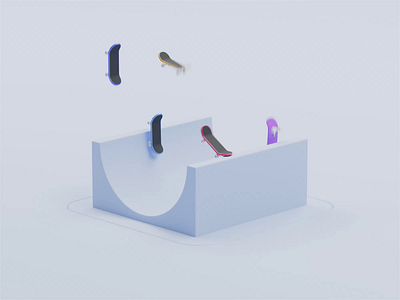 Drop In, Stay In 3d 3d animation animated animation blender blender3d illustration