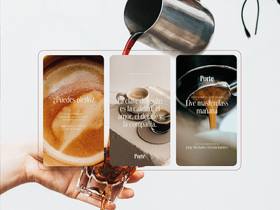 Porte Coffee brand identity branding coffee coffee brand coffee shop design freelancer graphic design logo logotype
