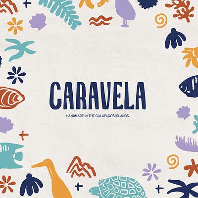 Caravela Candles branding candle candle brand candles design freelancer graphic design illustration logo logotype packaging soy candles tropical