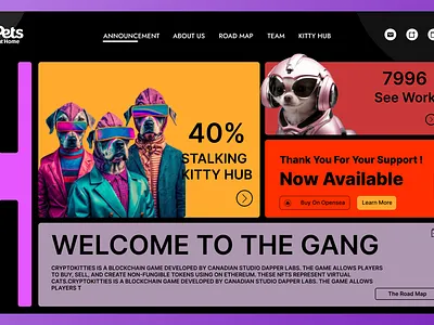 Bento Grid WEb Design 3d animation app art branding design flat graphic design icon illustration illustrator logo minimal motion graphics typography ui ux vector web website