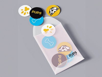 Stickers Designs for Pet Store brand identity branding creative design design graphic design illustration marketing collateral design sticker design vector