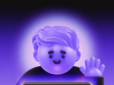 Hello Everyone 3d animation branding design illustration motion design visual design