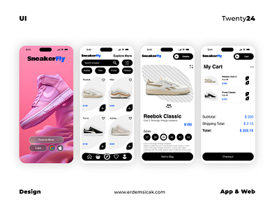 Sneaker App Store | App Shop app design app market app shop app store design ecommerce shop sneaker store ui ui design