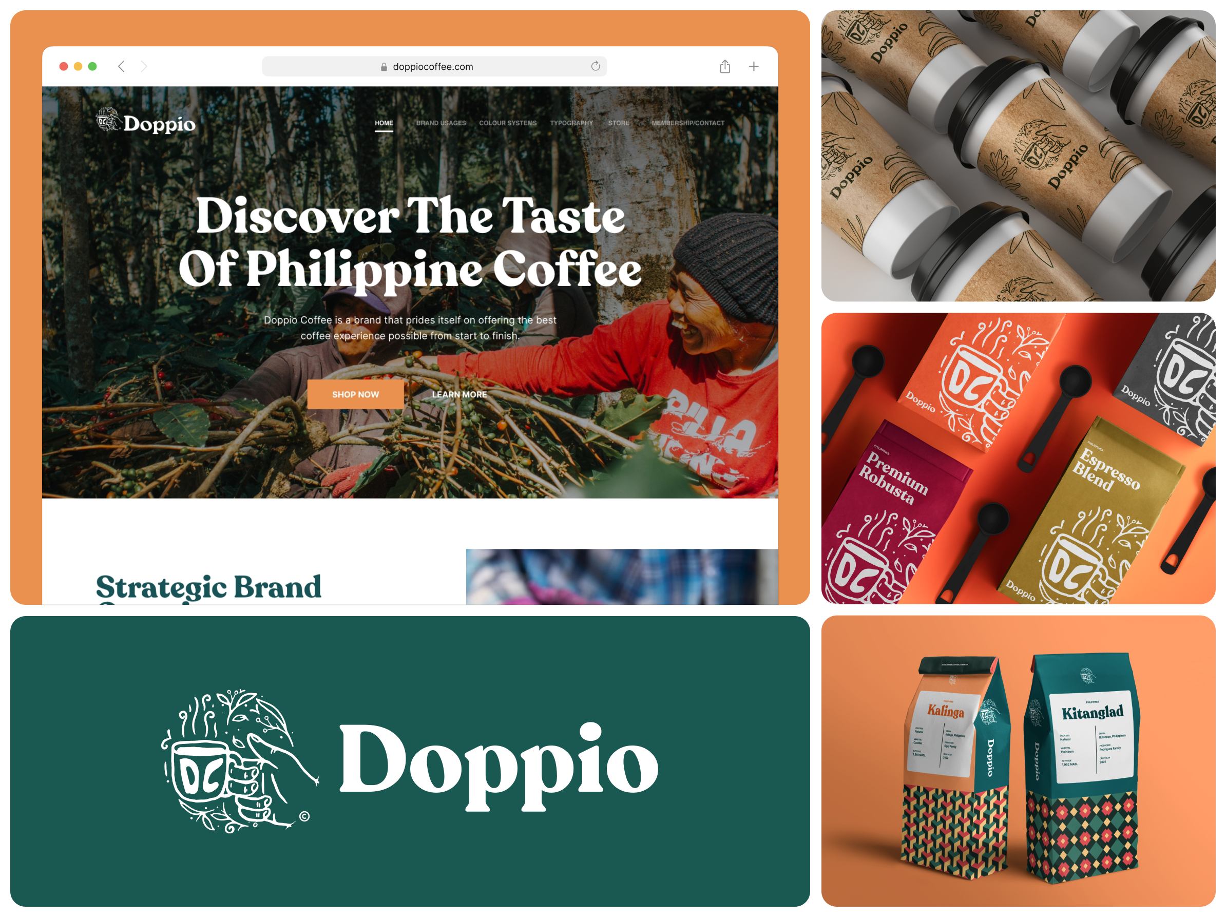 Example of Custom Brand Identity Design