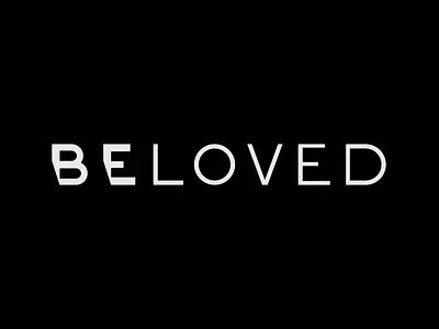 BEloved - Logotype Design branding custom type lettering logo logotype visual identity