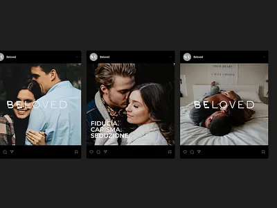 BEloved - Social branding color graphic design icon minimal social