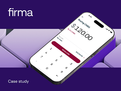 Firma | Finance App Case Study behance case study etf finance app flat design input field minimal ui mobile app nav bar portfolio portfolio app product design stock app