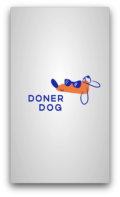 DonerDog - 2D Logo Animation 2d logo animation animated logo animation logo animation logo reveal motion graphics