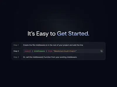 [WIP] → ChopinFramework - Steps 🔜 It's Easy to Get Started. blockchain dark design rollup ui ux web