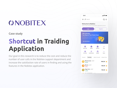 Shortcut Case Study app application binance bitcoin casestudy crypto design exchange financial fintech nobitex product productdesign shortcut trade ui ux