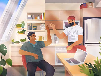 Small business! character design design illustration product ui vector webdesign