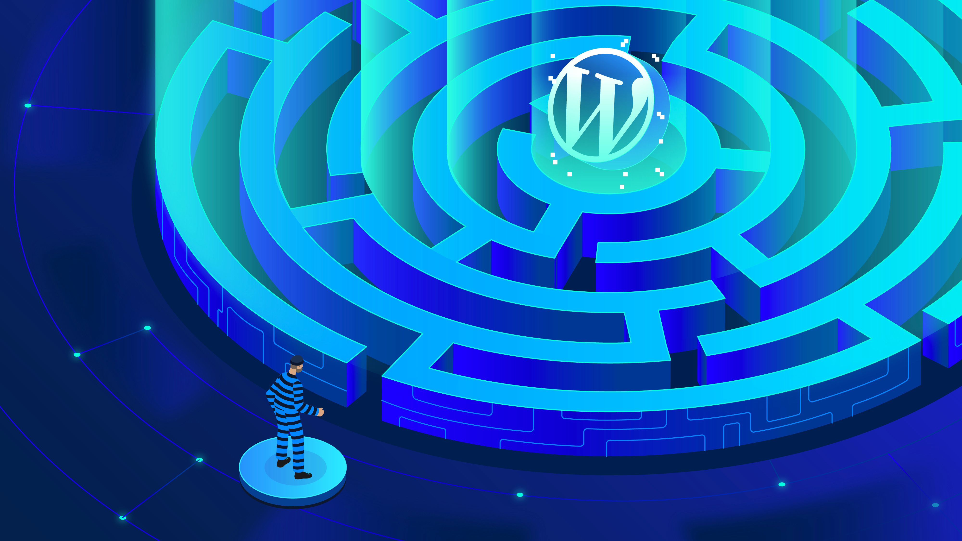 Data protection with AI ai character design design illustration ui vector webdesign wordpress