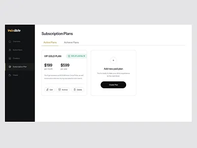 Simplified Subscription Plans b2b2c dashboard discounts e commerce saas interaction plans pricing promos saas sports betting subscription web app