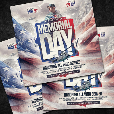 Memorial Day Flyer american flag download event event flyers templates flyer labor day memorial day memorial day flyer memorial day party psd veteran