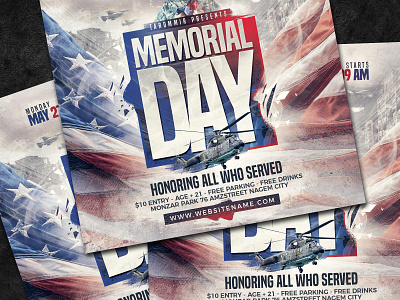 Memorial Day Flyer american flag download event event flyers templates flyer labor day memorial day memorial day flyer memorial day party psd veteran