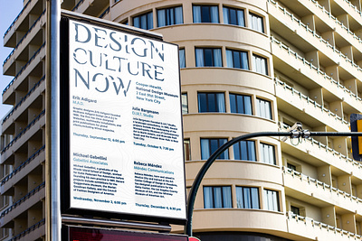 Design Culture Now graphic design