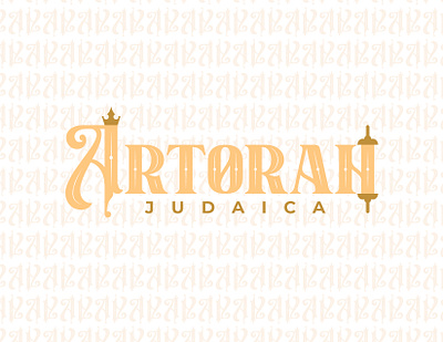 Artorah Judaica branding graphic design logo