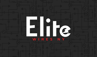 Elite Wires NY branding graphic design logo