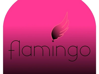 logo flamingo design flamingo graphic design logo pink vector ink