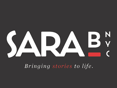 Sara B. NYC branding graphic design logo
