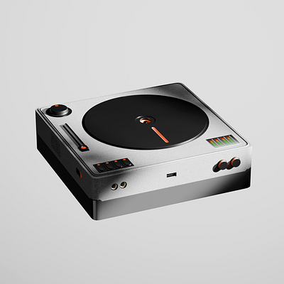 3D Turntable 2024music 3d 3d animation 3d object animation design hip hop illustration music rap record player turntable ui user interface ux web design
