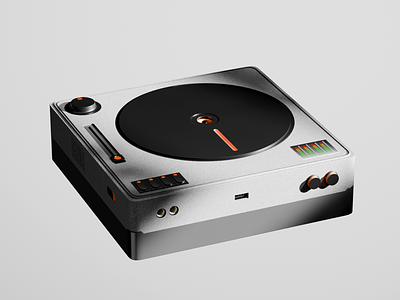 3D Turntable 2024music 3d 3d animation 3d object animation design hip hop illustration music rap record player turntable ui user interface ux web design