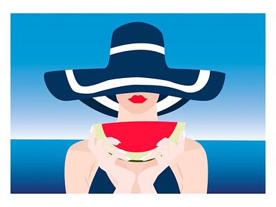 Summer graphic design illustration vector графика