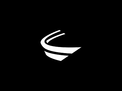Career Crackers abstract logo awesome logo logo design logo inspiration professional logo road simple logo swoosh