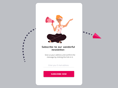 Daily UI 026: Subscribe Card app branding dailyui dailyuichallenge design designer graphic design illustration productdesign ui ux