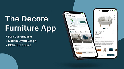 TheDecore app branding design graphic design illustration logo photoshop prototype ui ux vector wireframe