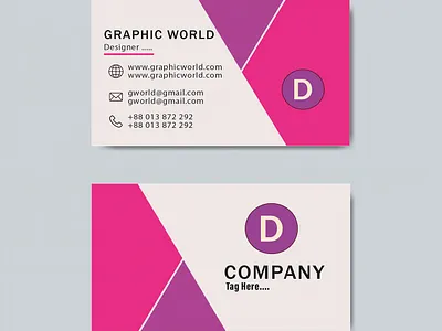 Business Card banner branding design graphic design