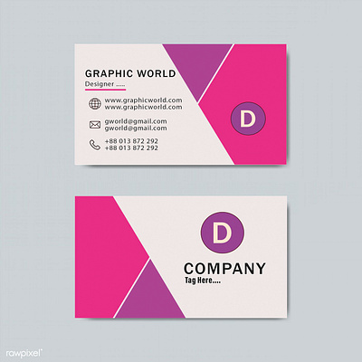 Business Card banner branding design graphic design